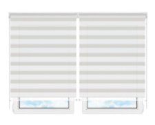 Рулонные шторы мини День Ночь Неаполь 90 цена. Купить в «Мастерская Жалюзи»